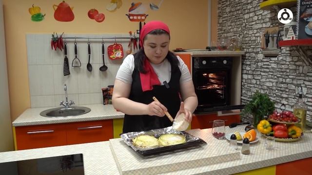 Утреннее меню. Готовим "Капустный стейк  в духовке".