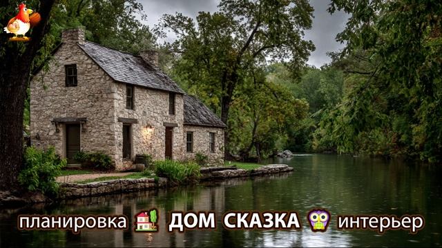 Сказочный дом мечты – 3D идея для вдохновения с планировкой и интерьером 🏡🏚️🏠 вариант (151)