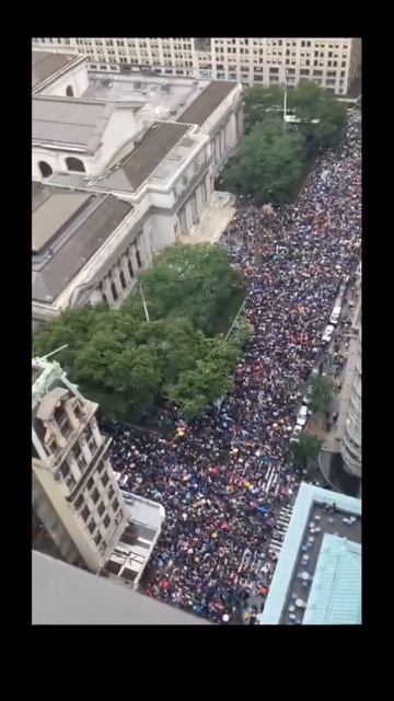 В Нью-Йорке протесты против Трампа