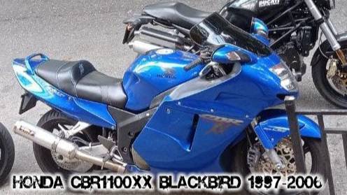 Honda CBR1100XX Blackbird 1997-2006 ||| мотопластик.рф