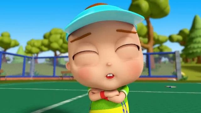 Little Angel - Малыш Саша - Спортсмен! ⚽🏈  Развивающие Мультики Для Детей   Little Angel Русский