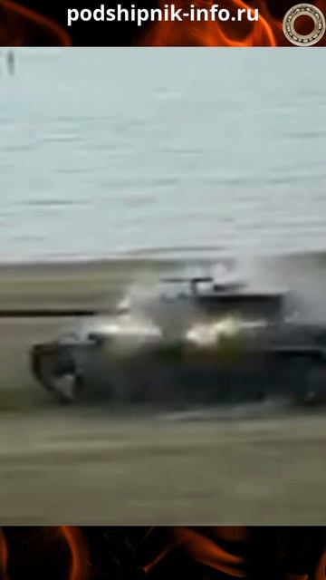 ПТРК RBS-56 с ракетой Bill против танка Centurion. Испытания на полигоне