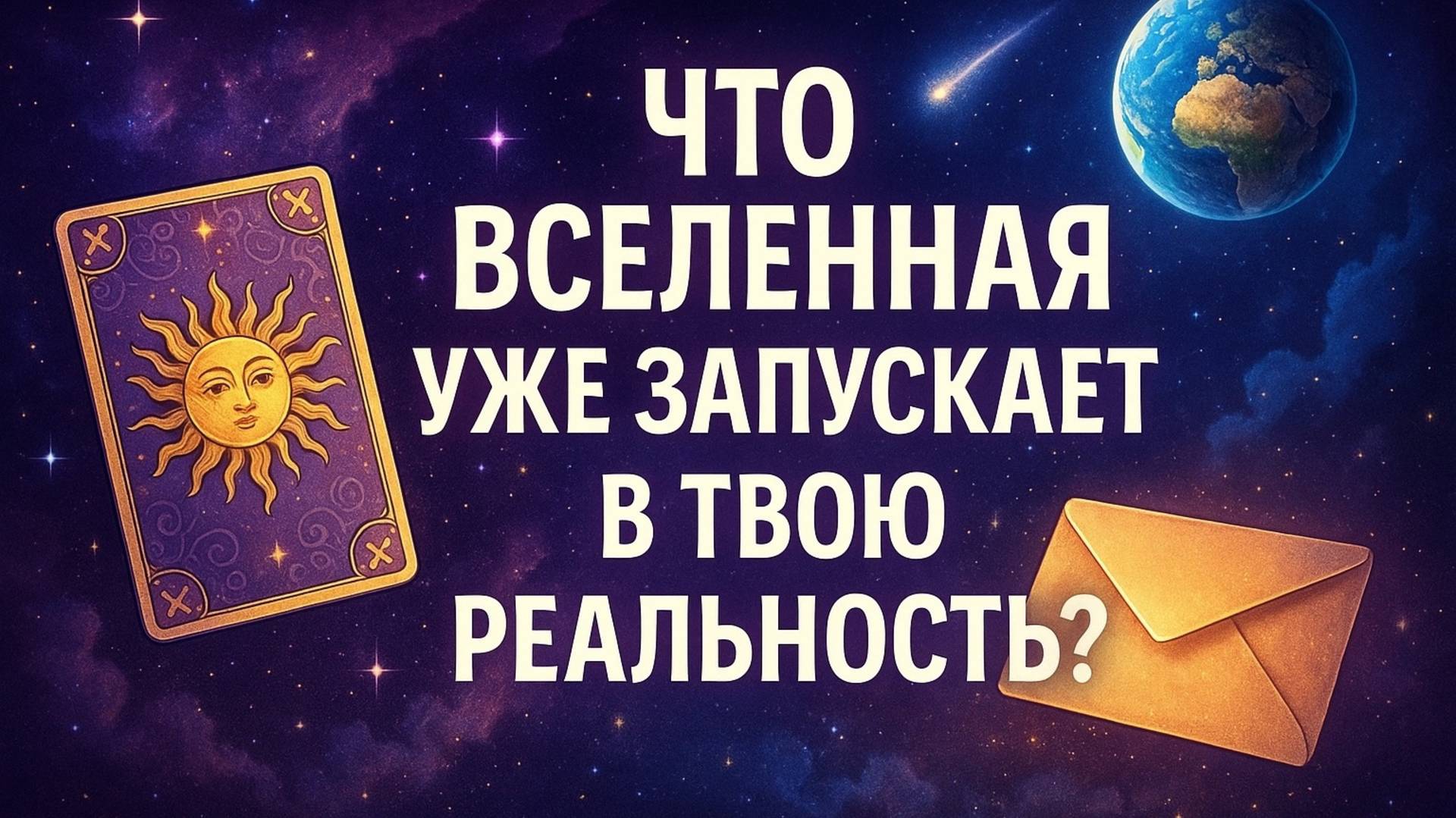 ЧТО ВСЕЛЕННАЯ УЖЕ ЗАПУСКАЕТ В МОЮ РЕАЛЬНОСТЬ? Гадание на таро и ленорман Tarot Reading