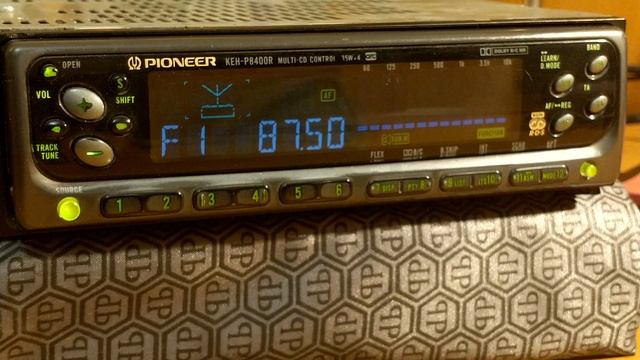 Pioneer keh-p8400r активация AUX