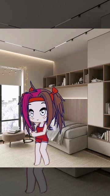 Как проходит утро перед школой Гача девочки!