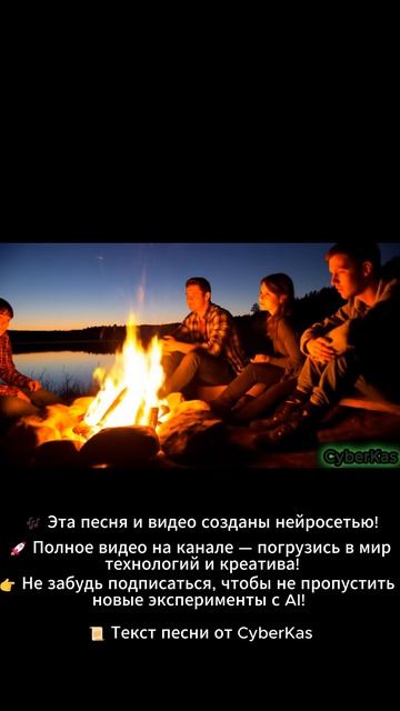 Ночь, озеро и шашлычок 🌌 |  вечер у костра #музыка #рок #озеро #лето #aimusic #РусскийРок
