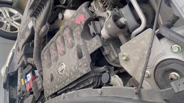 ДВС+КПП NISSAN MR20DE, 2000 куб.см  № 566167A