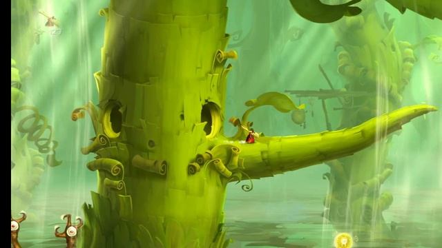 Rayman Legends. 17. Этап Рэй и бобовое зернышко