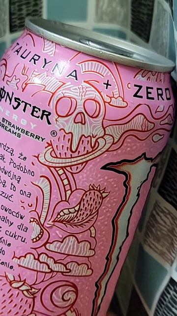 бухаем по грайндкору Monster Energy Ultra Strawberry Dreams [ zero cukru + l-karnityna + tauryna ]
