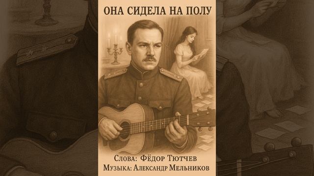 Она сидела на полу