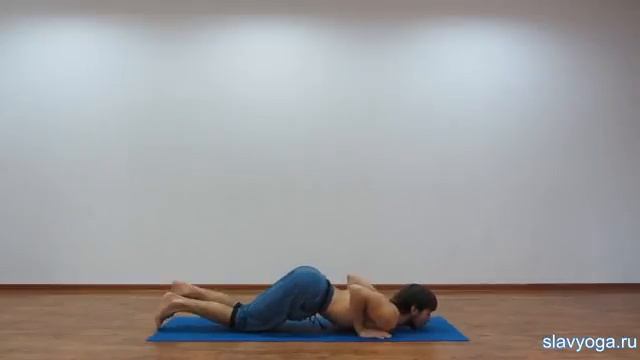 Подготовка к позе скорпиона (вришчикасане) ⚡ Асаны йоги ⭐ SLAVYOGA