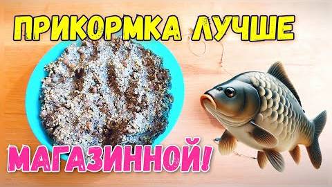 Рецепт РАБОЧЕЙ ПРИКОРМКИ на карася, леща и карпа. Как приготовить прикормку своими руками