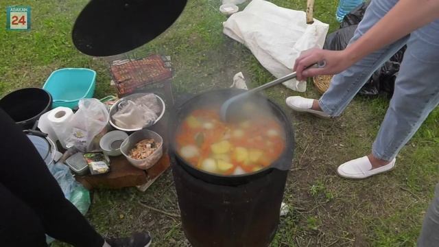 Аромат рыбных блюд на Баранке: "Семейная фишка" собрала кулинаров и гостей столицы Хакасии