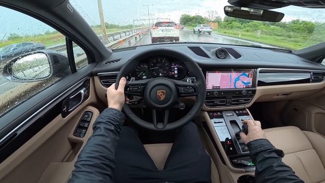 Porsche Macan T 2024 POV Test Drive