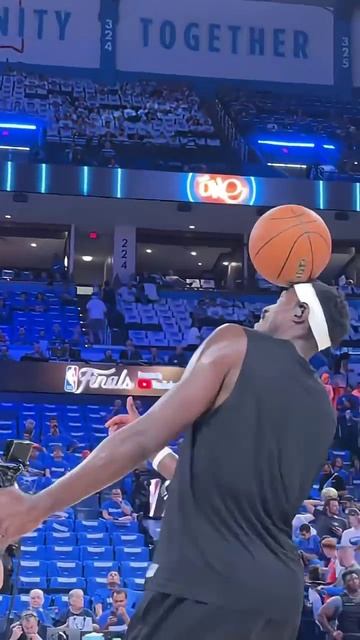 Pascal is a man of many talents! #NBAFinals