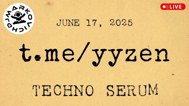 YY ZEN - DJ MARKOVICH - TECHNO SERUM