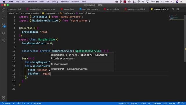 131 Adding loading indicators