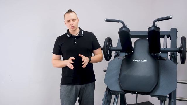 Жим ногами - гакк приседания на свободных весах Protrain PR-HS750G. Обзор.