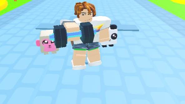 Я толкнул почти всех в игре push simulator в Roblox