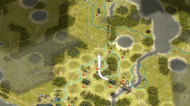 Танковые засады в лесных массивах Order of War 2