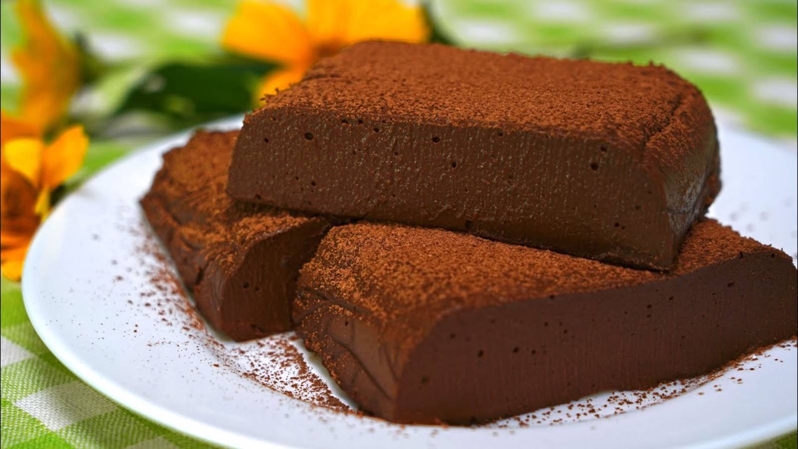5 минут! БЕЗ САХАРА, МАСЛА и СЛИВОК! Всего ДВА ингредиента! Шоколадный Десерт