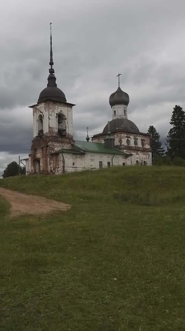 Церковь святых апостолов Петра и Павла 1826 год. НП "Кенозерский", д. Морщихинская