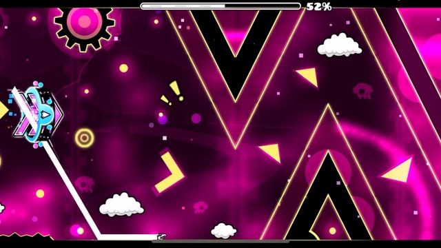 Прошёл MeowDash в геометри деш (проходил не на своём телефоне)