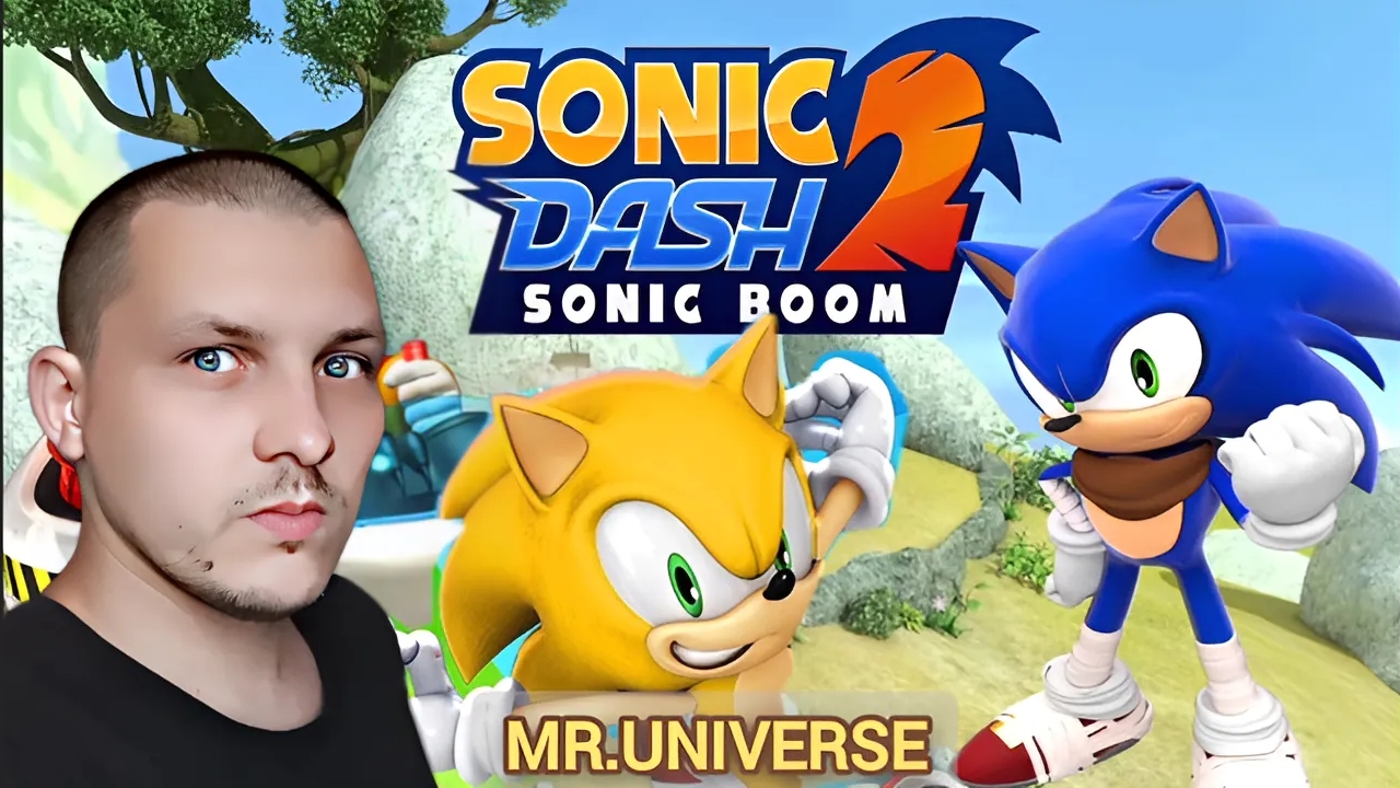 👁️ОБЗОР ИГРЫ: "SONIC DASH 2 : SONIC BOOM"🌀