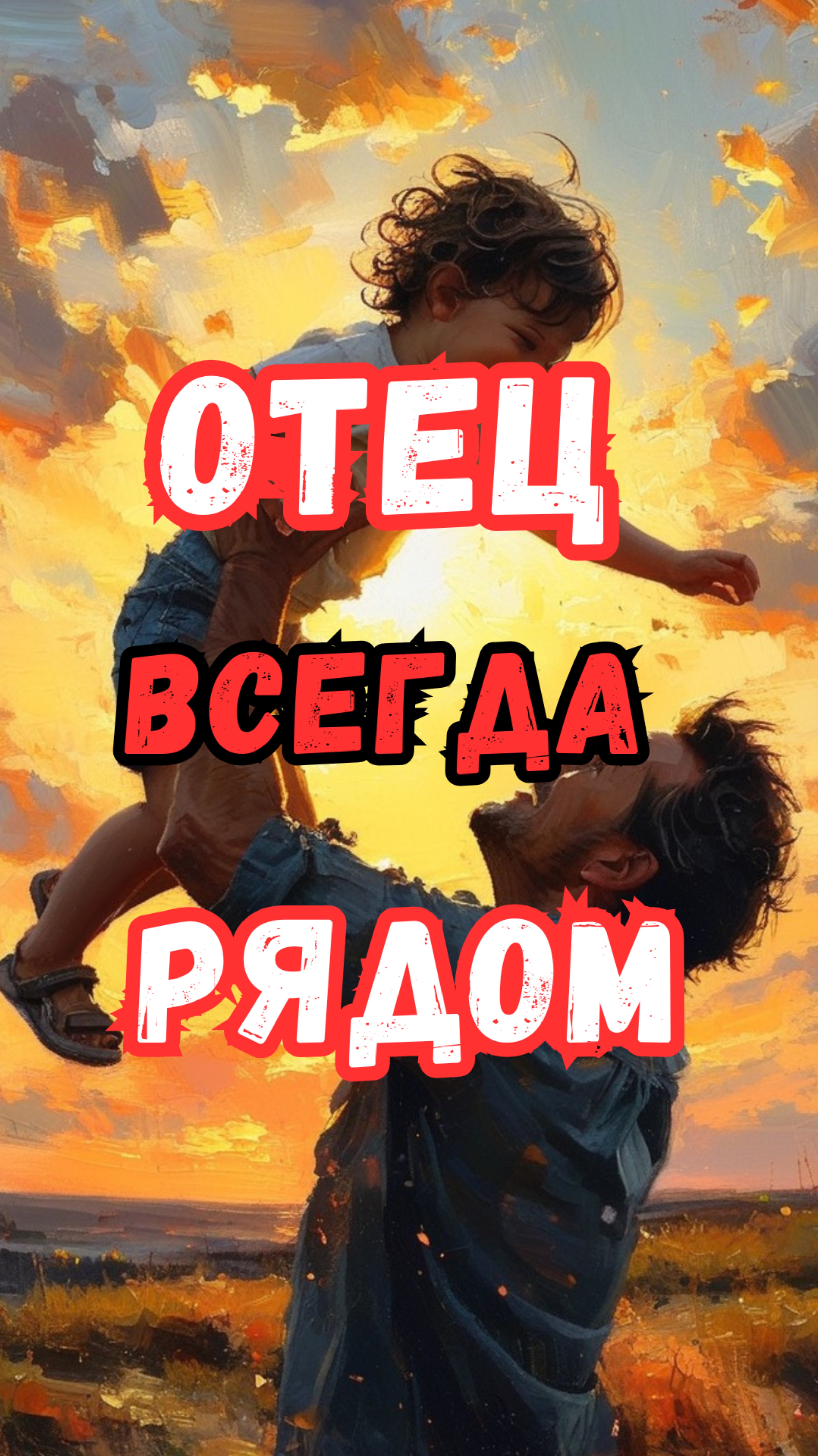 Отец всегда рядом! С днем отца!