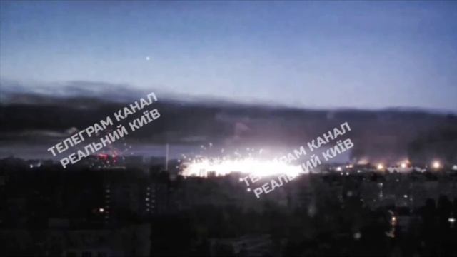 По целям в Киеве сегодня прилетали ракеты с кассетной частью, для максимального урона