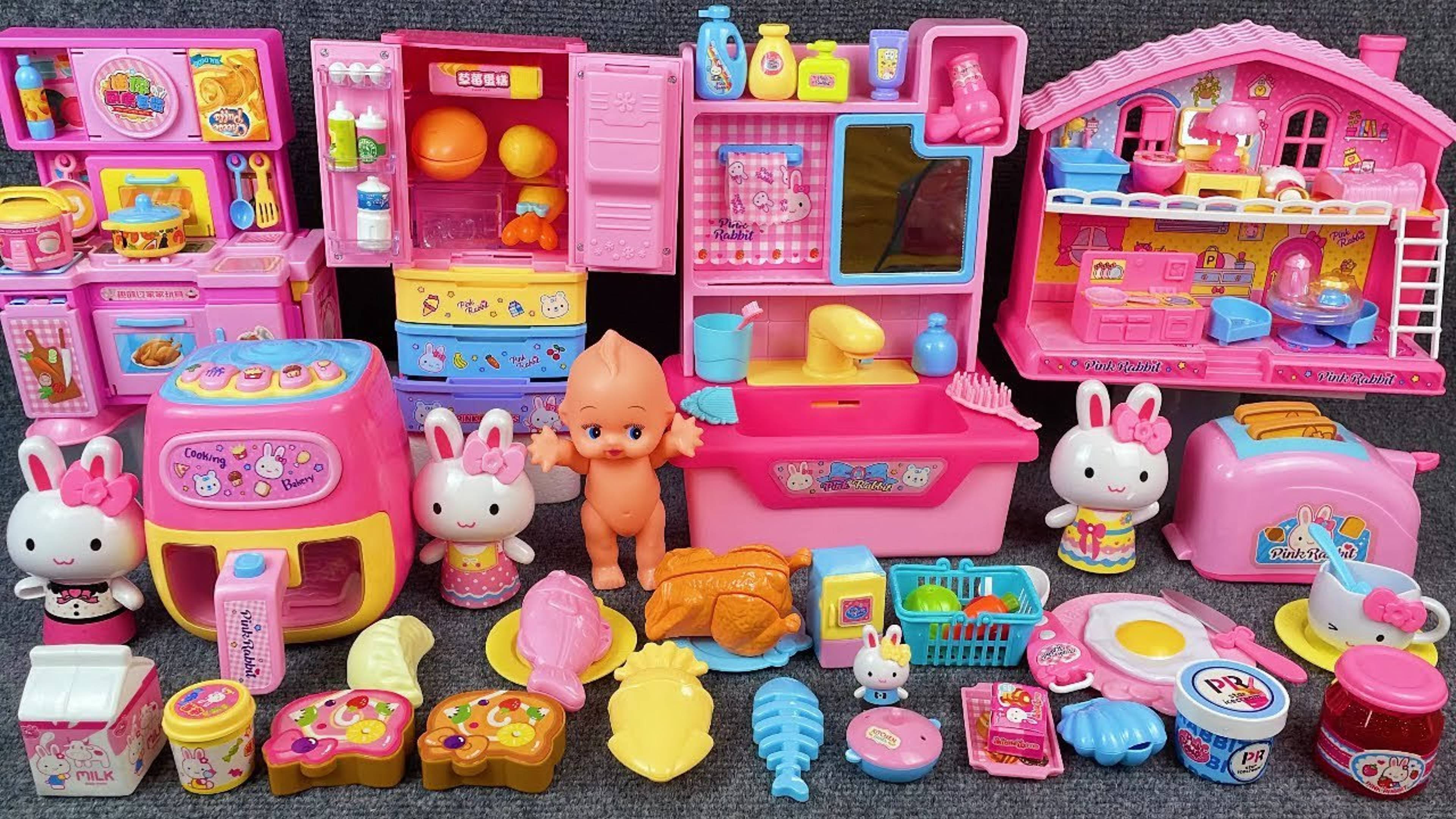 Залипательное видео. Мультфильм для детей и малышей. Игрушки куклы