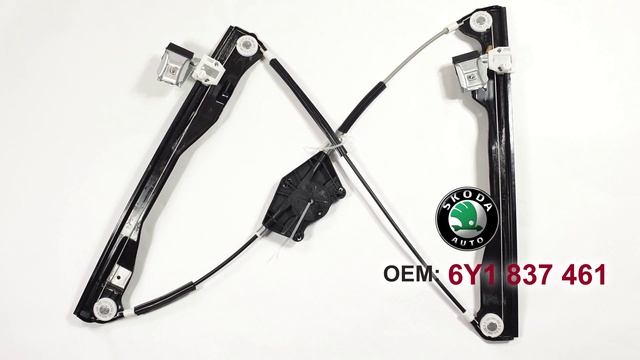 Электростеклоподъемник Skoda Fabia I передний левый без мотора. Обзор