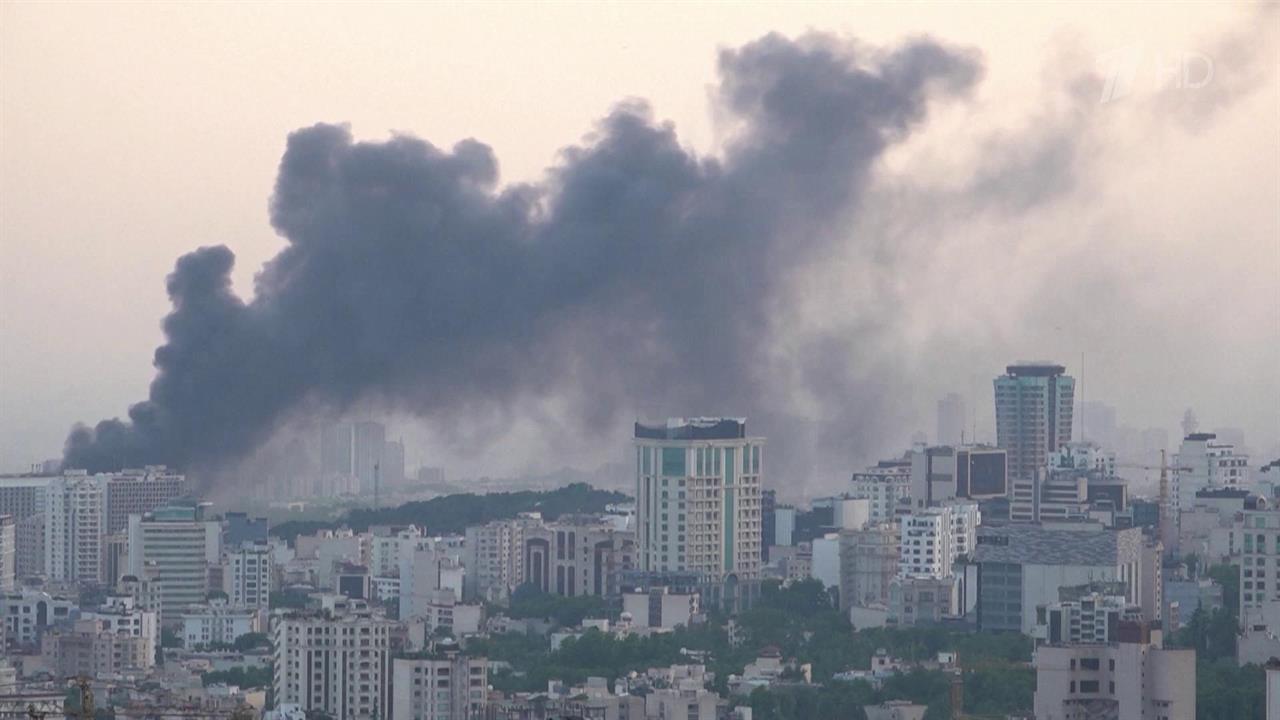 Иран атаковал здание военной разведки Израиля и штаб-квартиру "Моссада"