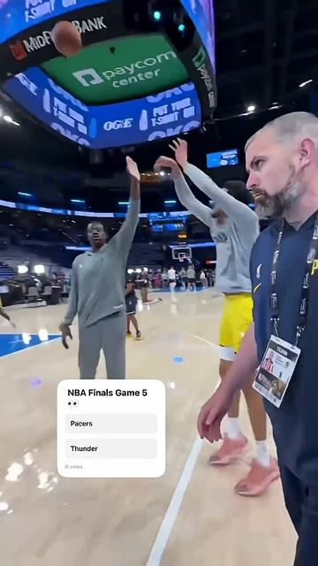 Tyrese is DIALED IN for NBA Finals Game 5! Series tied 2-2