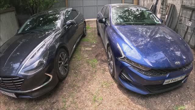 Сравнение KIA K5 vs  Hyundai Sonata DN8