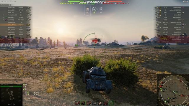 133 Бой в танчиках Staghound Рандом
