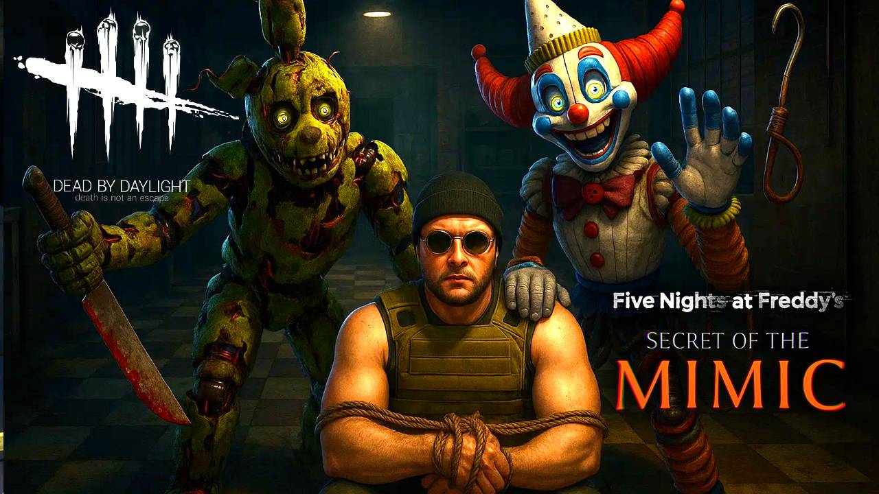 Аниматроники Захватили Канал / FNAF в Dead by Daylight и FNAF Secret of The Mimic
