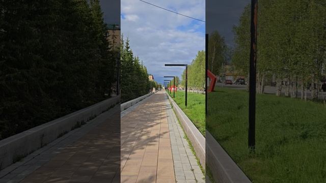 Вот и к нам пришло лето. Ямало-Ненецкий АО Лабытнанги. ЖизньСеверян  2025 Город за полярным кругом