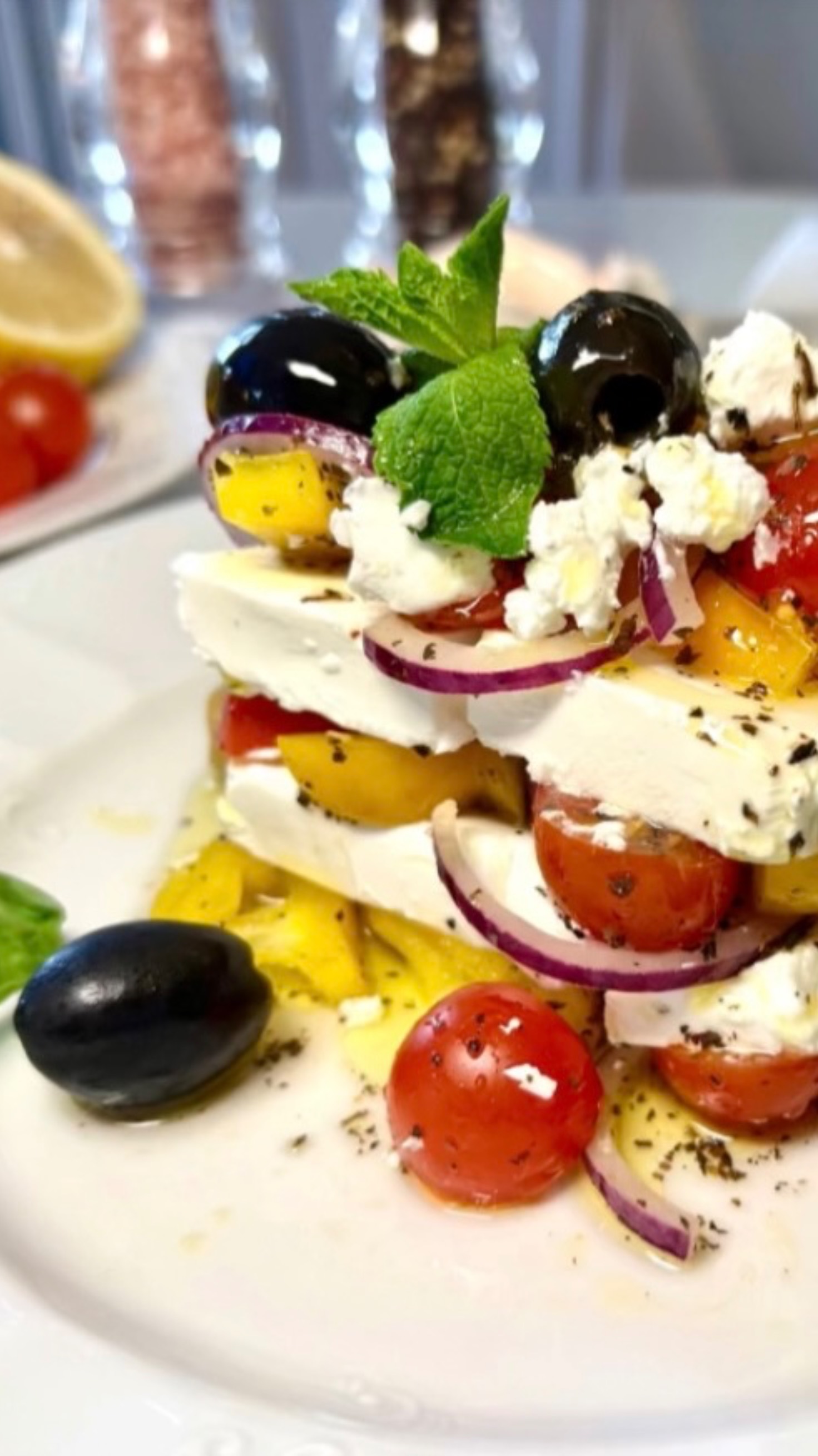 Свежий взгляд на Греческий салат 🍅🥬🫒🍋