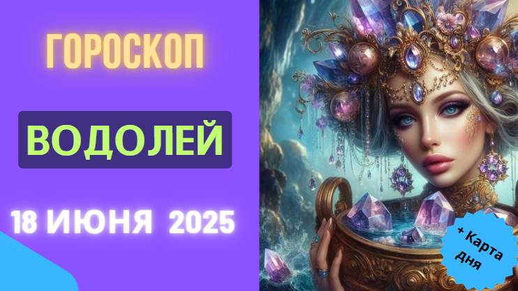 ♒ ГОРСКОП НА СЕГОДНЯ 18 ИЮНЯ ДЛЯ ВОДОЛЕЕВ — ДЕНЬ НЕОЖИДАННЫХ ИДЕЙ И ВНУТРЕННЕГО РОСТА