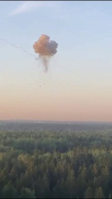 Уничтожение БпЛА хохлов в Москве !!!