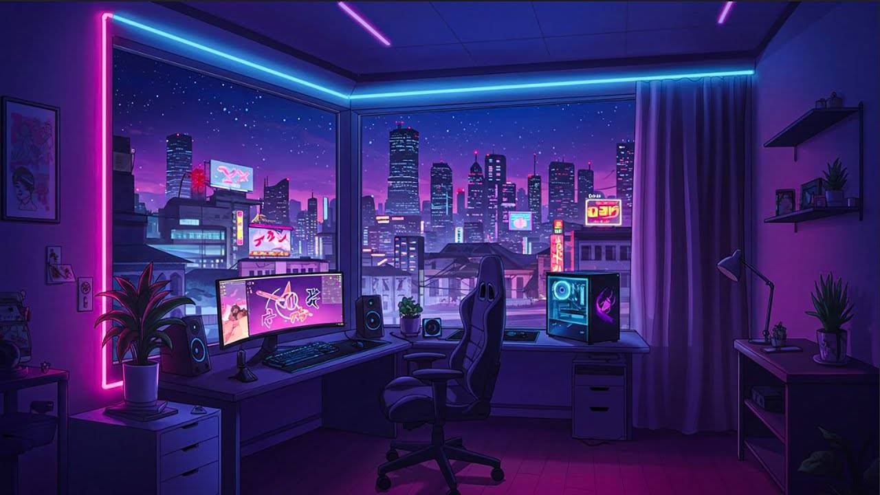 Lofi Beats & Soft Rainfall in 90s Rainy City 🪀 Calm Your Mind & Soothe Your Soul 🌧️ Lofi Rain Play