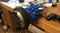 Радиоуправляемый автомобиль 2 - прототип рулевого управления, arduino + ps3 controlled