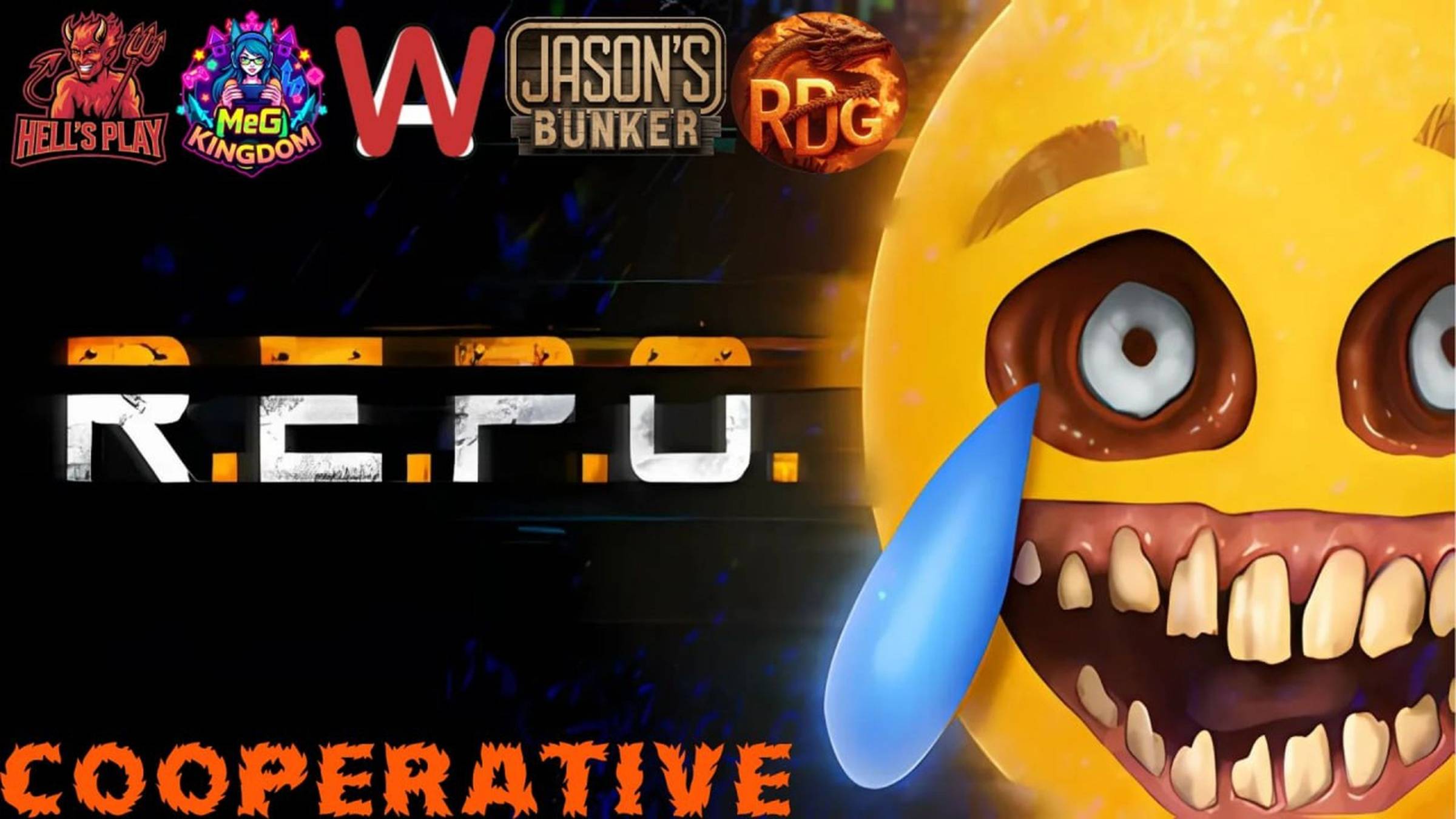 R.E.P.O КООП c Hells Play MeG Kingdom и WebArtisan Gaming