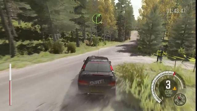 Долгий путь к победе: Гонка по финским просторам на старой машине! Dirt Rally