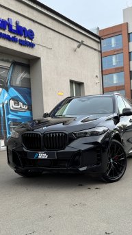 BMW X5 на максимальном бронировании кузова