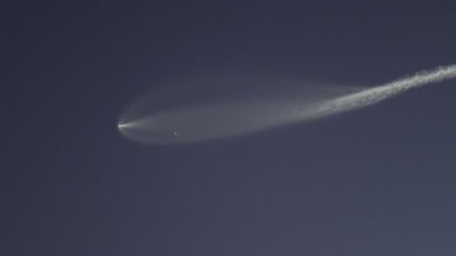 Cтарт ракеты SpaceX!
