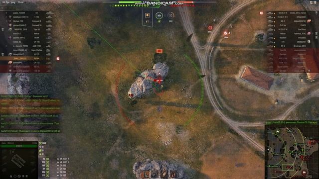 124 Бой в танчиках FV304 Рандом