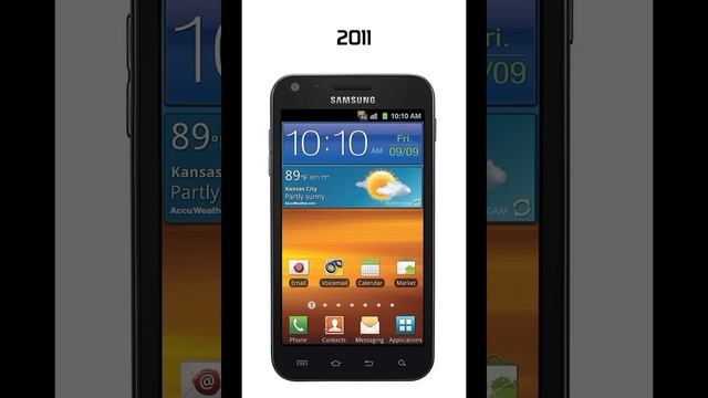 Это не мое видео! Эволюция смартфонов Samsung (Ностальгия 😭😭🥹