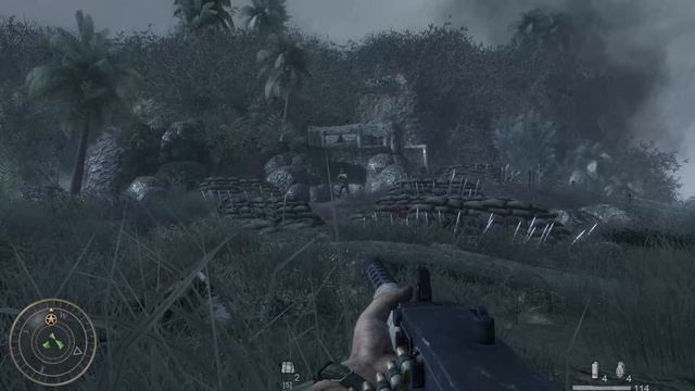 Call Of Duty - World At War Миссия Взрывай и Выжигай